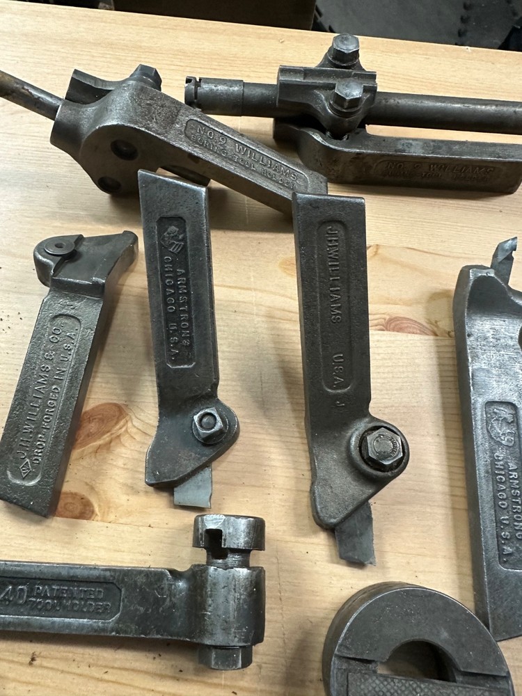 lantern tool post holder 2 borinng bars 3 parting tool holders 7 tool holders