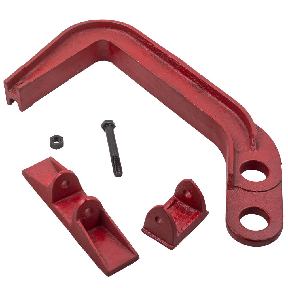 1 Set 6 TON Auto Body Frame Jumbo Fast Deep Hook Clamp Up Chassis Dent Puller