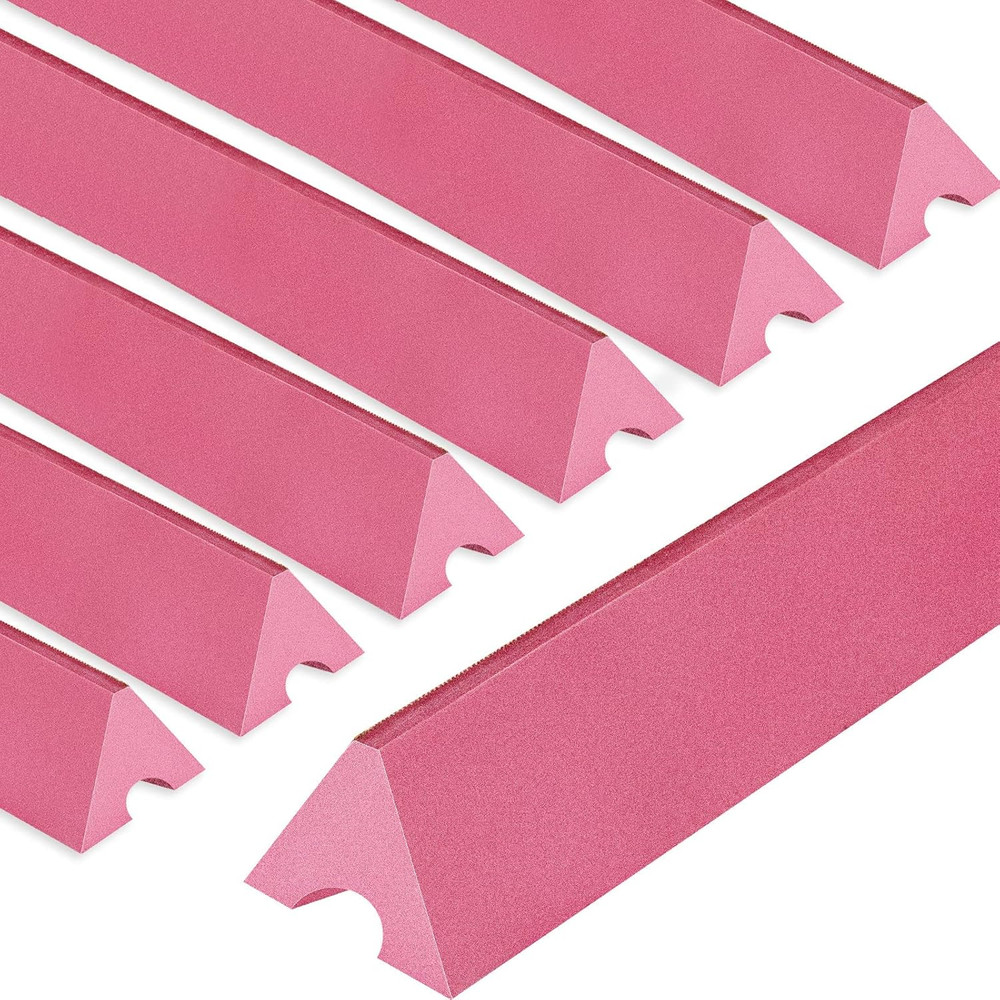 6 Pack K66 Rubber Bumpers for 8ft Pool Table Rail Cushions