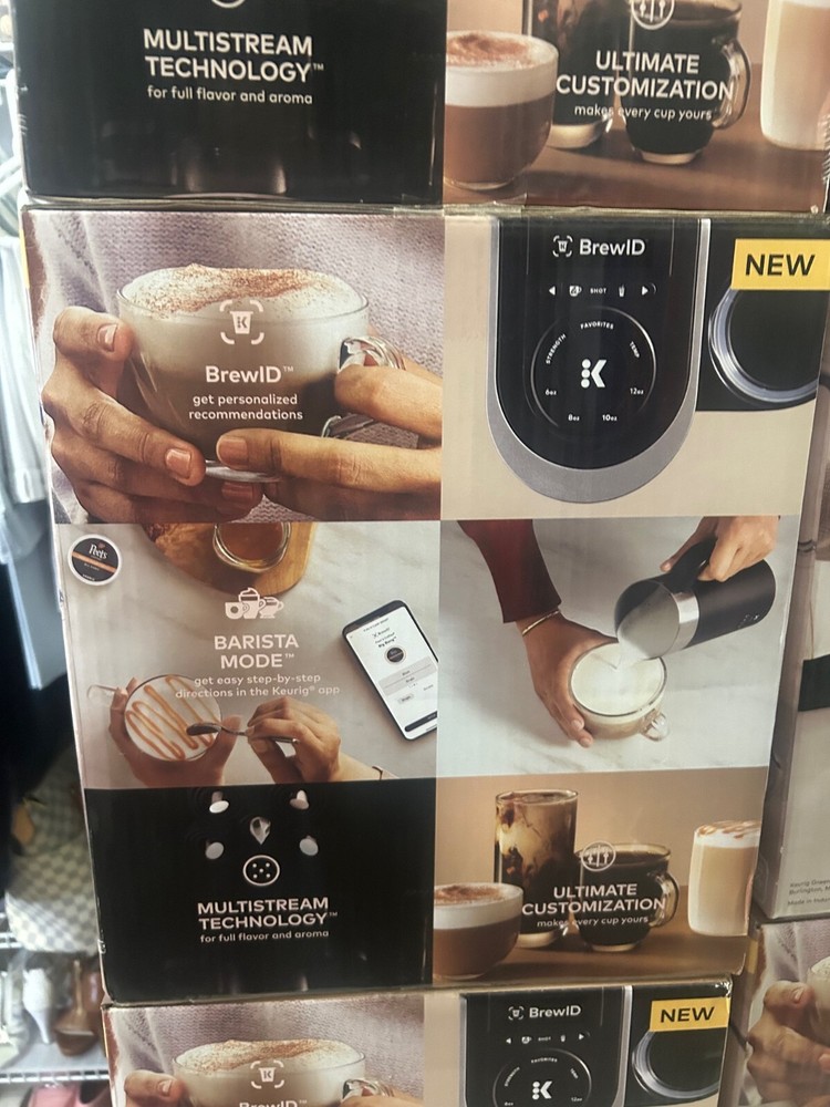 Keurig K-Café Smart Single Serve Coffee Maker - Black