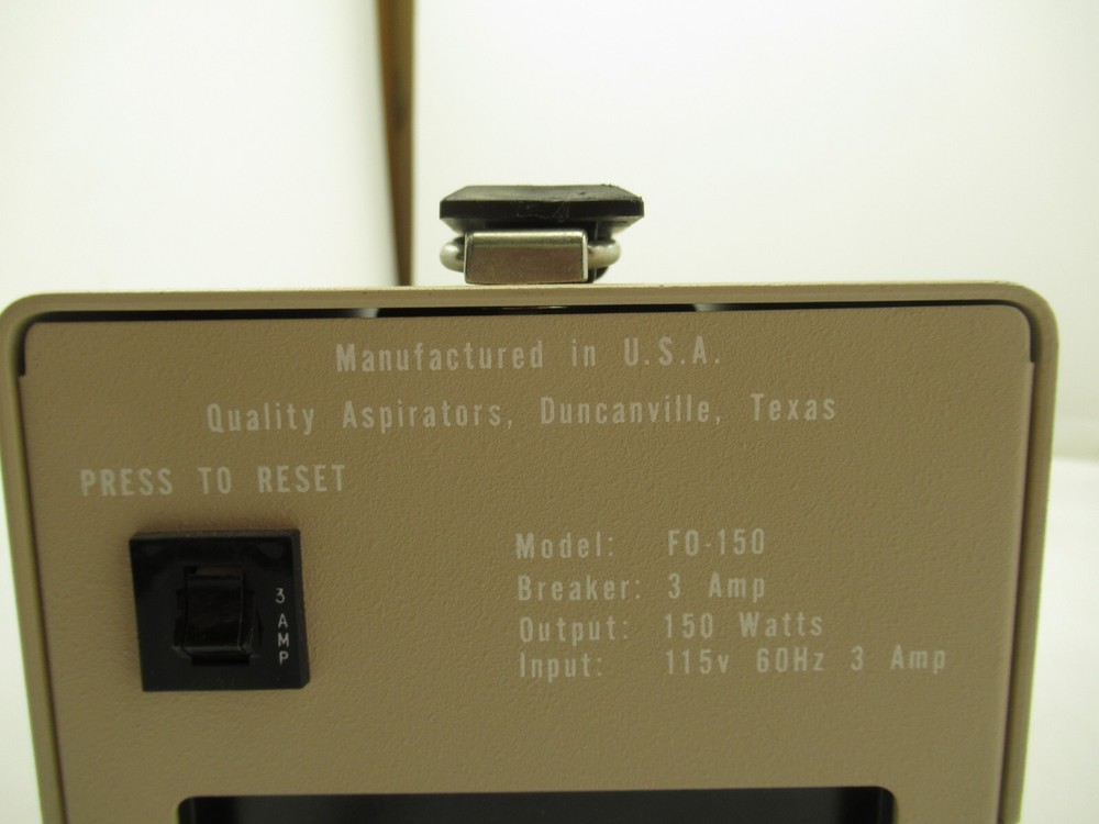 Dentistry Illuminator Light Source Quality Aspirators FO-150