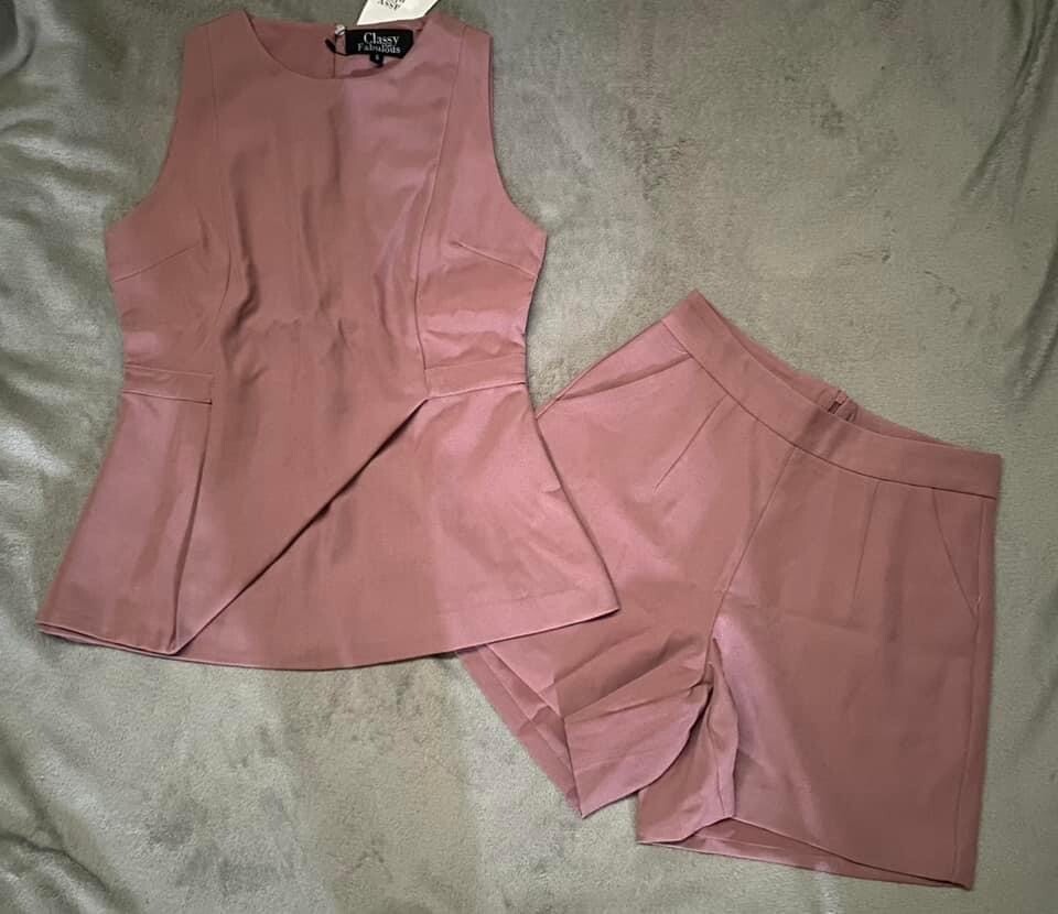 women two-piece set. New with tags. Size:S
