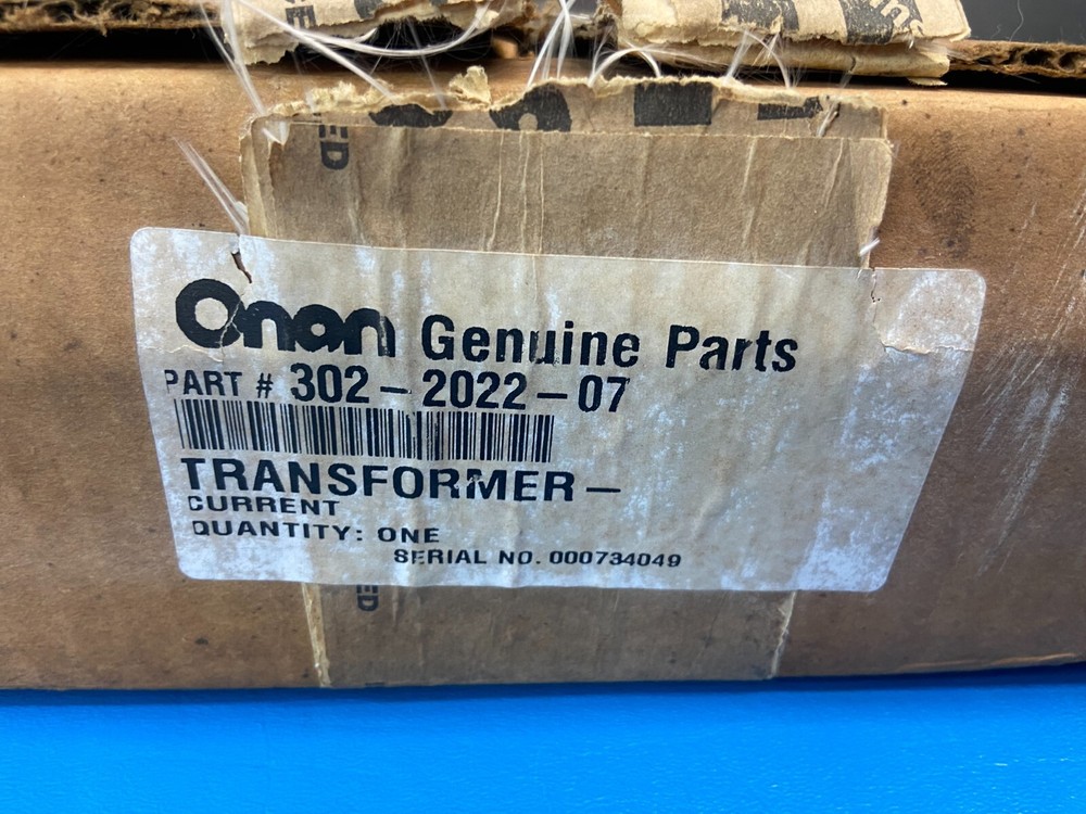 Genuine OEM Onan 302-2022-07 Current Transformer