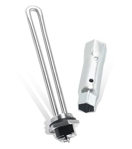 520900 RV Electric Hot Water Heater Element with Wrench Socket Replacement