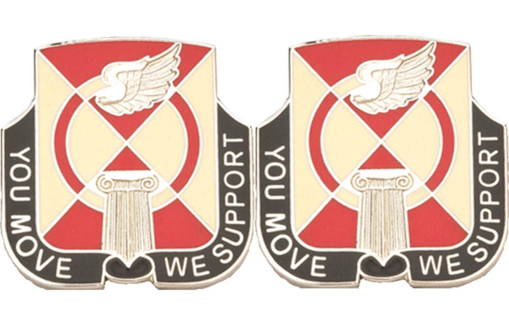 935th SUPPORT BATTALION Distinctive Unit Insignia - Pair