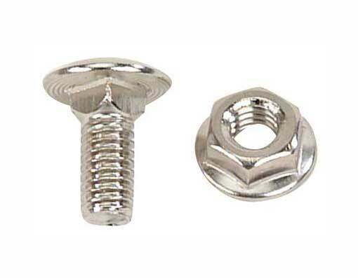 NEW! SPRING FORK TOP BOLT/NUT CHROME.