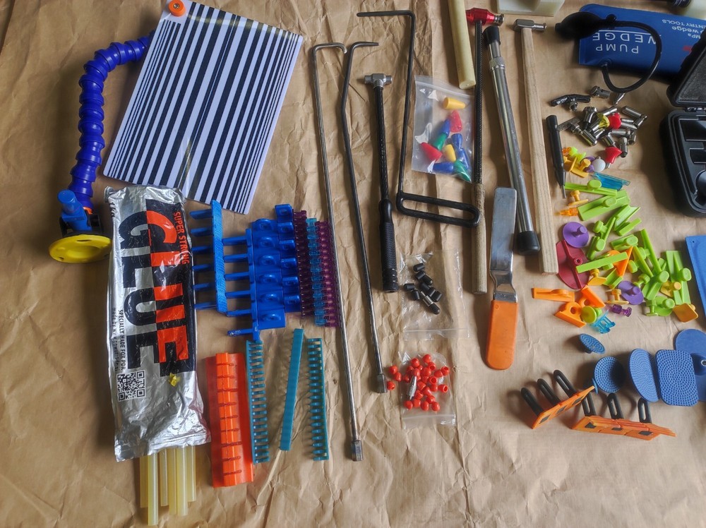 pdr kit for paintless dent removal tool