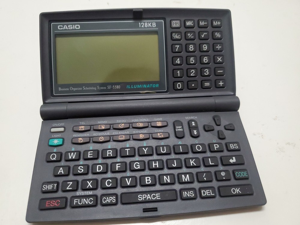 Casio Business Organization Scheduling System SF 5580 128KB