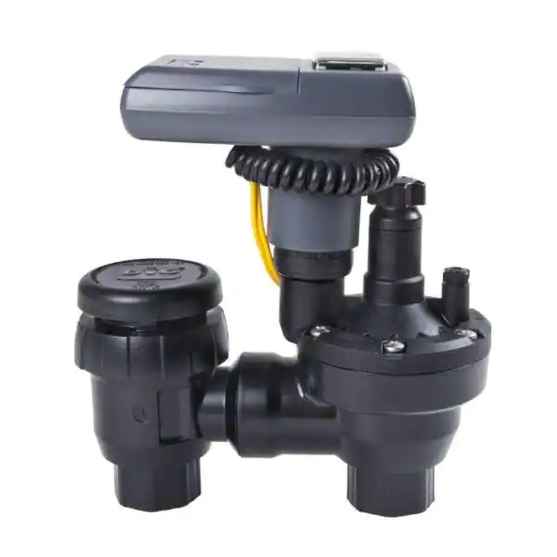 Irrigation Timer Solar Powered Anti-Siphon Valve Rain Sensor Compatible DIG NEW