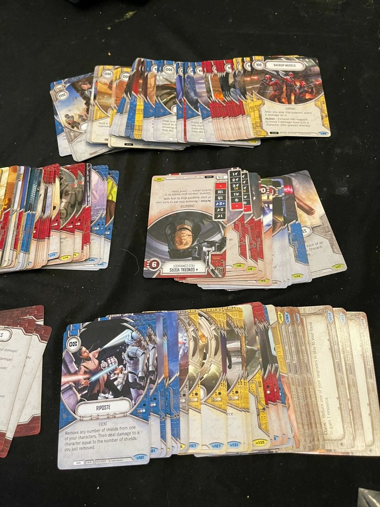218 Star Wars Miniature Game Strategy Cards