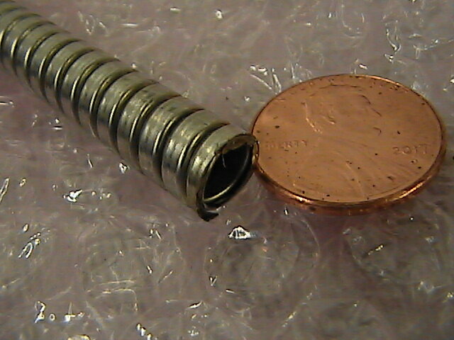 Armored Cord / Jacket 1/4" ID (per ft.)