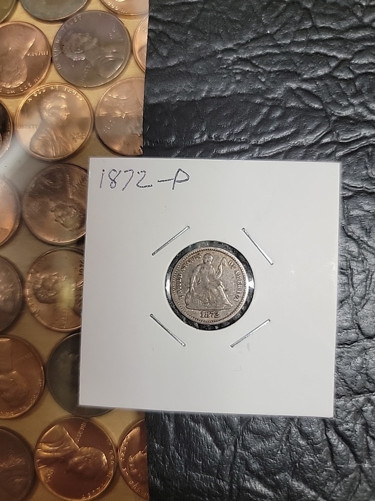 1872 seated liberty half dime us