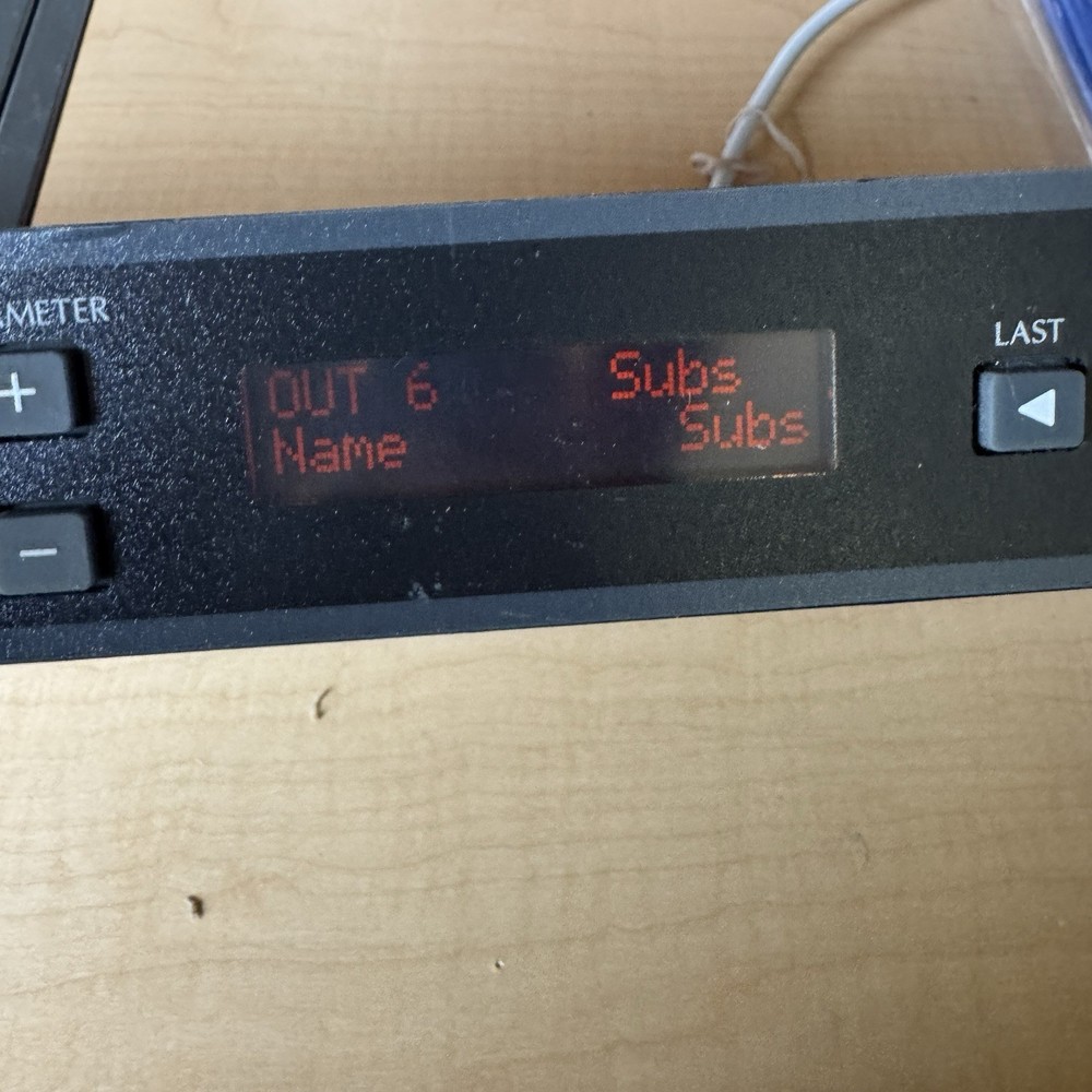 JBL DSC260A DSP - Digitaler System Controller - 19 Zoll