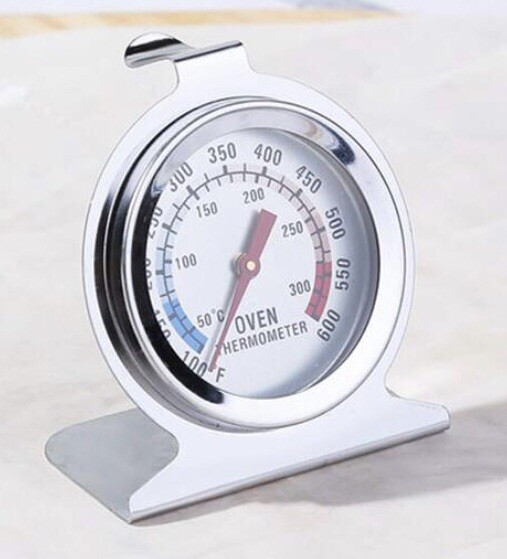 Classic Dial Oven Thermometer - Stainless Steel