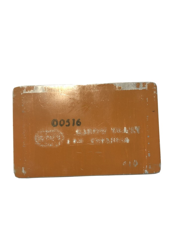 airline ticket validation plate