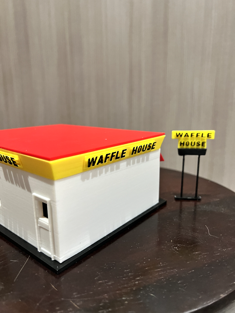 O Scale Waffle House Inspired 3D Printed Kit (UPDATED)