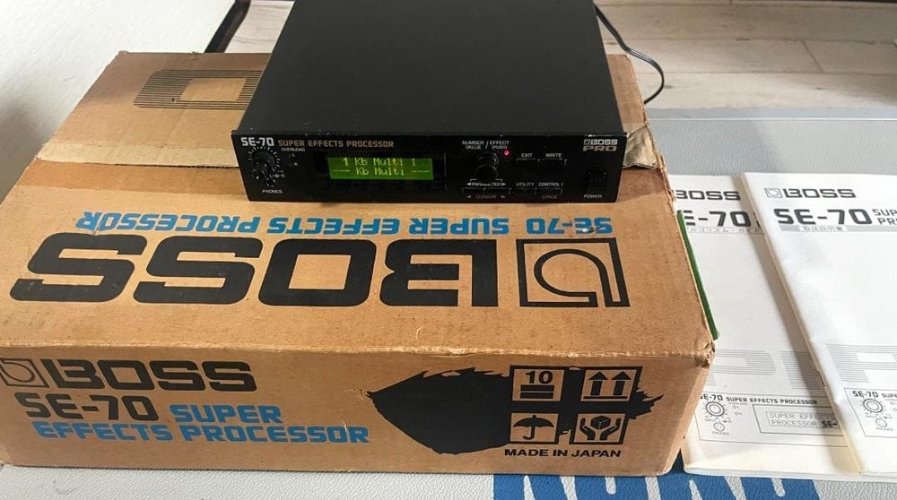 BOSS SE-70 SE70 Super Effects Processor #0006