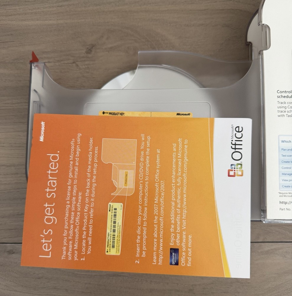 Microsoft Office Project Standard 2007 Academic Full Version