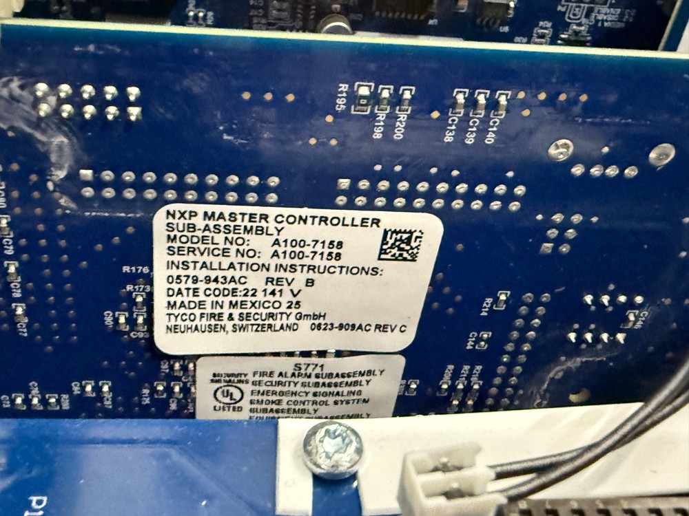 Autocall 4100ES A100-9311 2X40 Operator Interfeace + Master Controller + Power