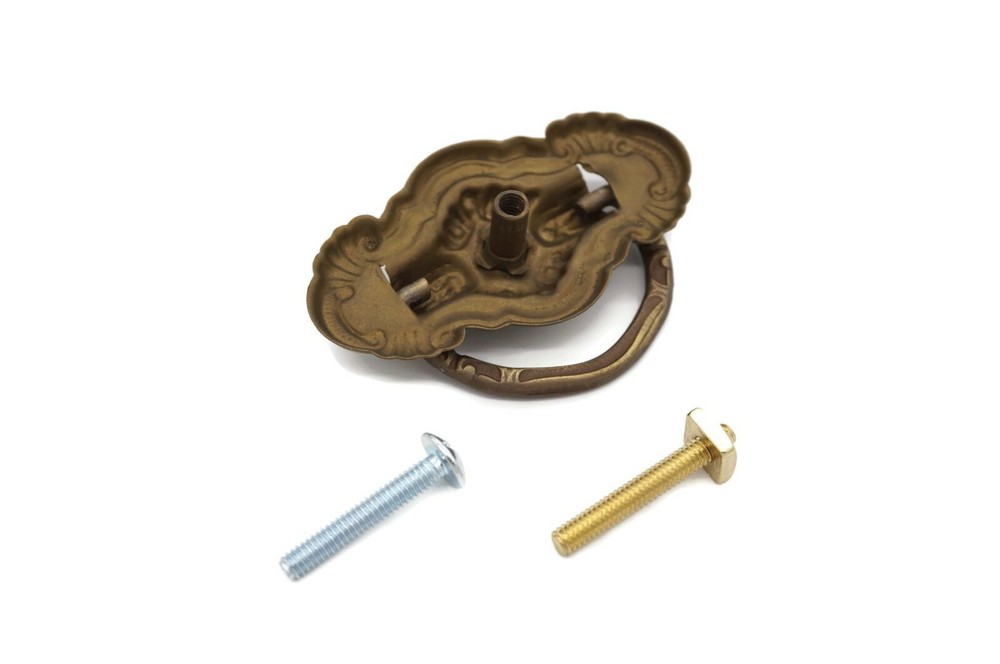 Single Post Pull Victorian Antique Furniture Pull Cabinet Pull Depression Pull