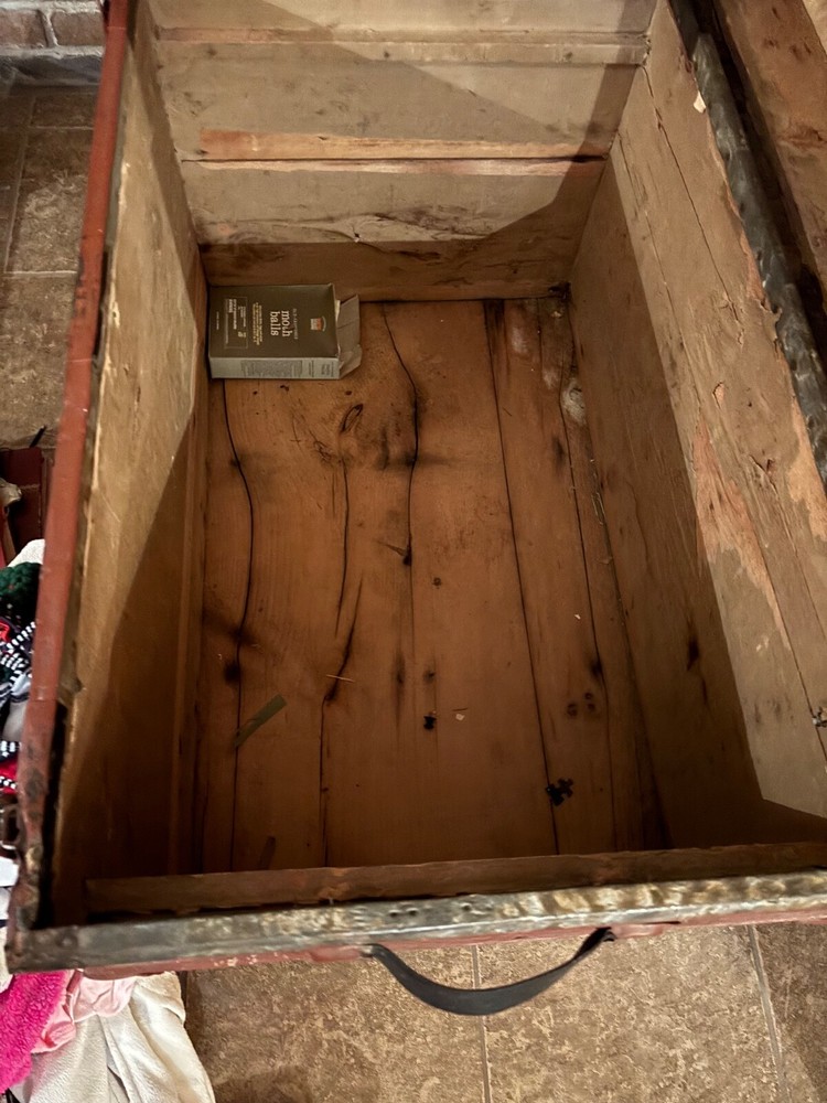 antique dome top trunk