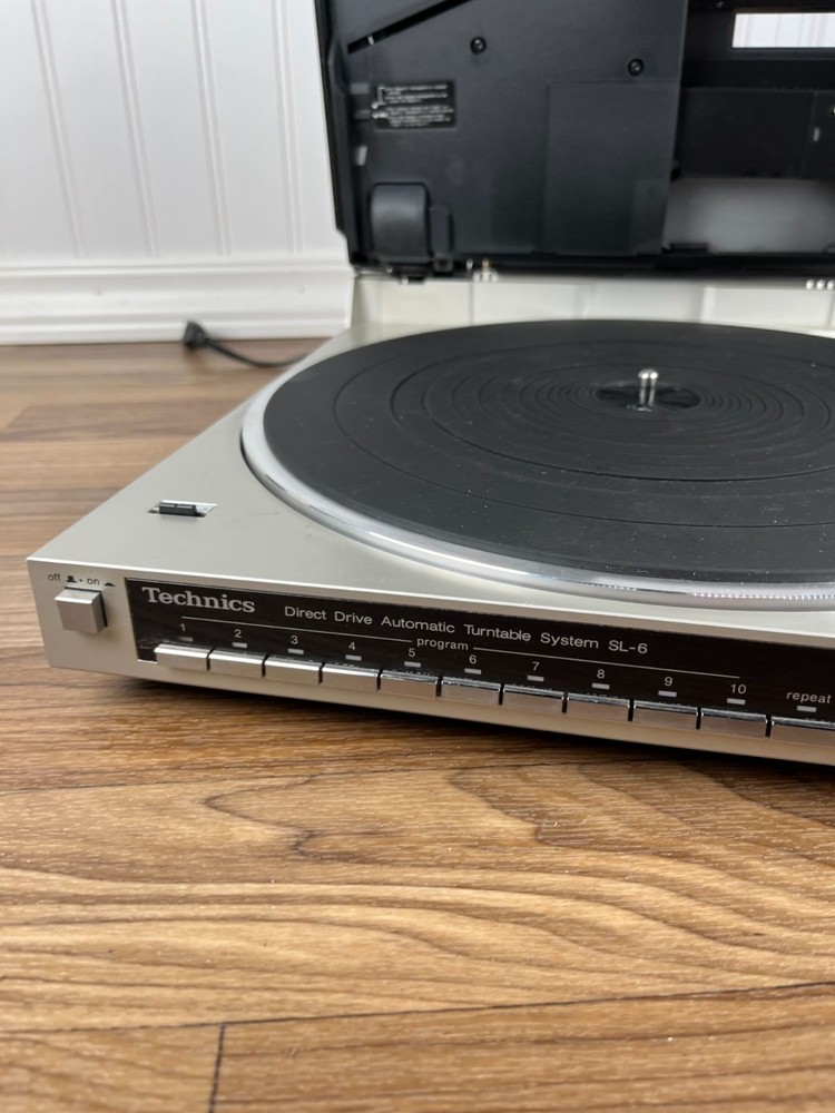 Technics SL-6 Direct Drive Automatic Turntable System Record player READ