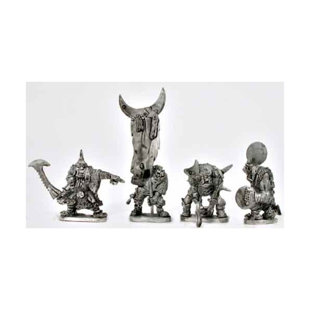 Mirliton Grenadier 25mm Orc Command Group #2 Pack New