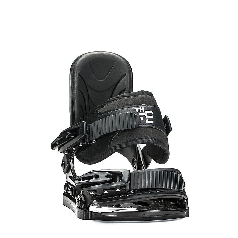 5th Element STEALTH Junior Snowboard Bindings for Kids - Black | Boot sizes 1-5
