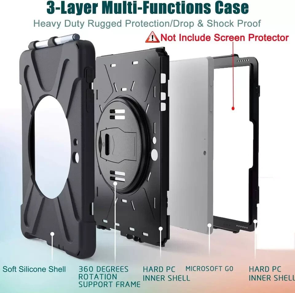 Case for Microsoft Surface Go 4 (2023) 10.5 Inch/Surface Go 3 / Surface Go 2 / S