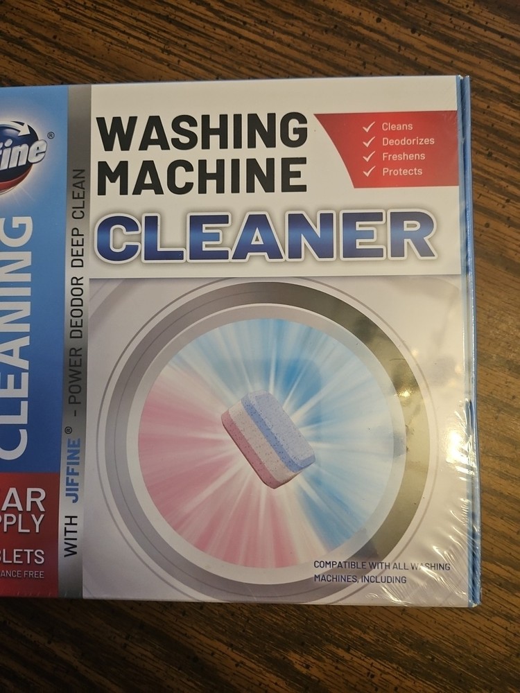 Washing Machine Cleaner Deep Clean 24 Tables Year Supply SEALED