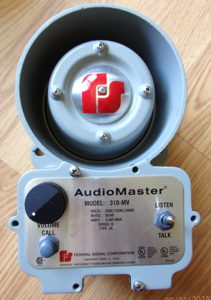 Federal Signal AudioMaster 310-MV Two-Way Intercom