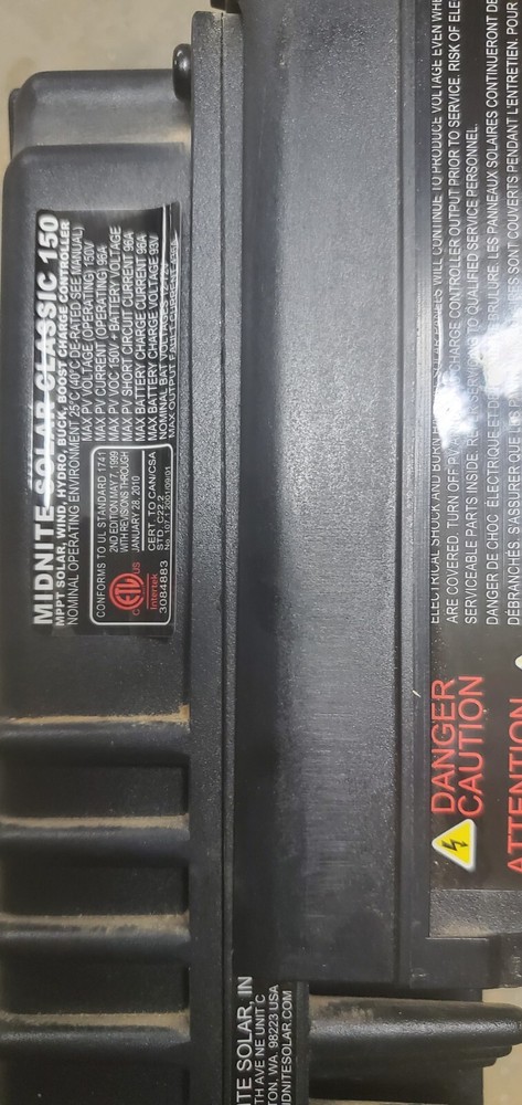 Midnite Solar Classic 150 Charger