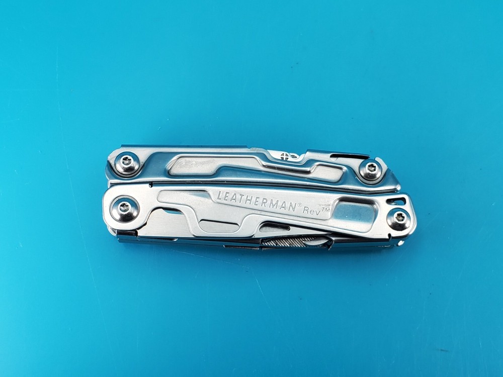 Leatherman Rev 3.8" Multi-Tool, Stainless!
