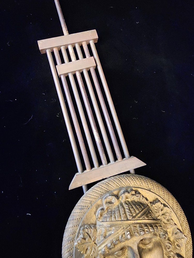 Vintage Brass Clock Pendulum 18"