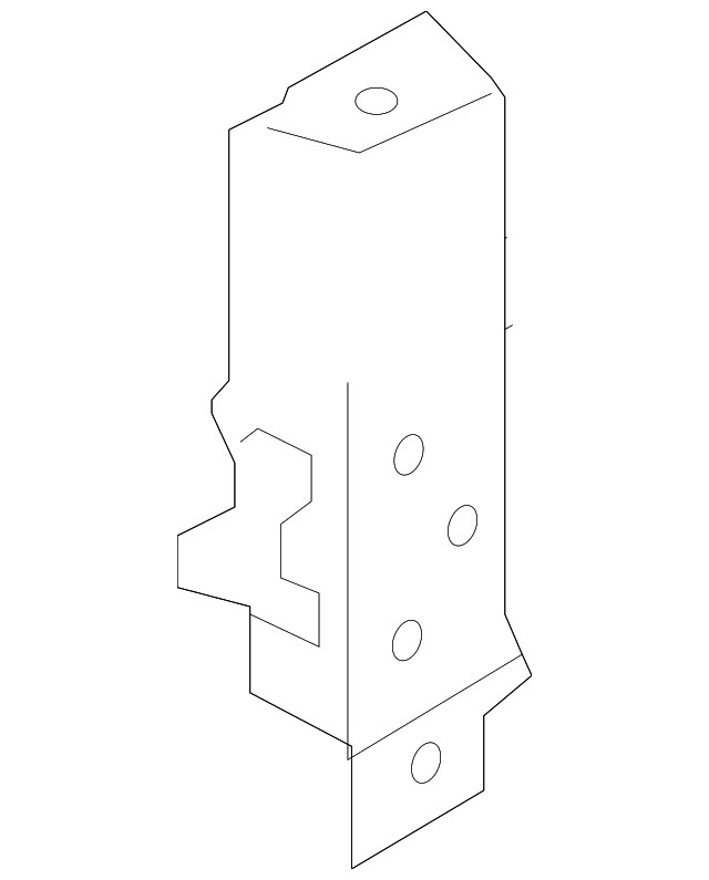 Genuine Mitsubishi Support Plate 5215A593