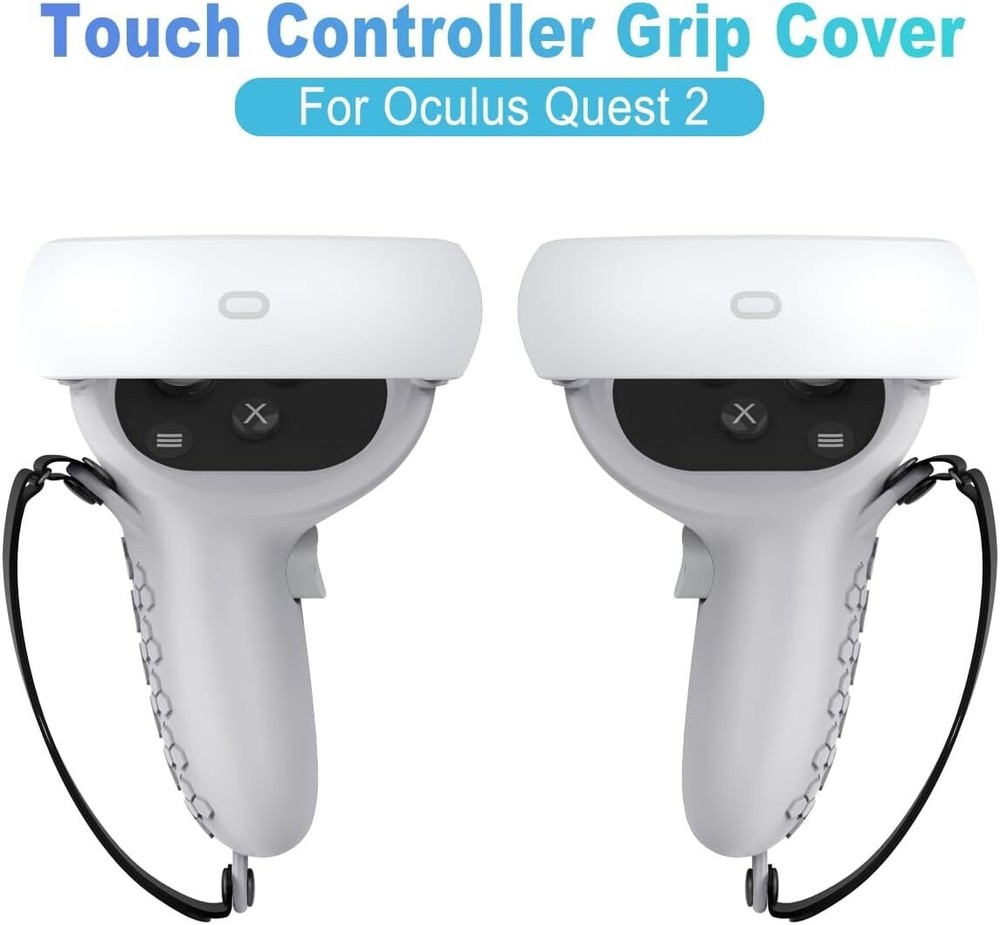 Controller Grip for Oculus Meta Quest 2 Accessories Grips Cover for VR Touch ...