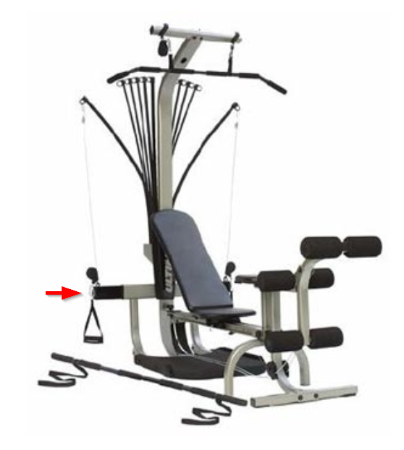 Bowflex Ultimate End Cap Endcap Plug Adjustable Pulley Bar Tower