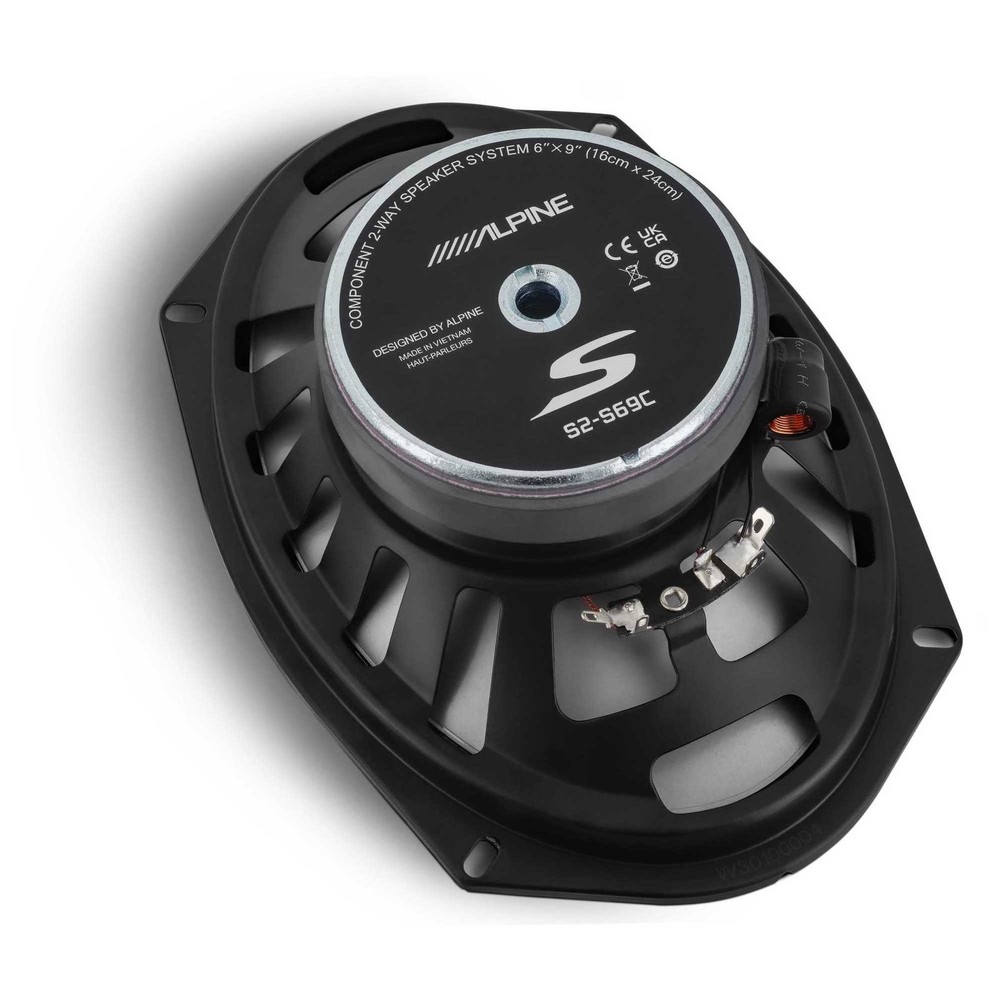 Alpine S2-S69C - Next-Generation S-Series 6x9" Component Speaker Set - Open Box