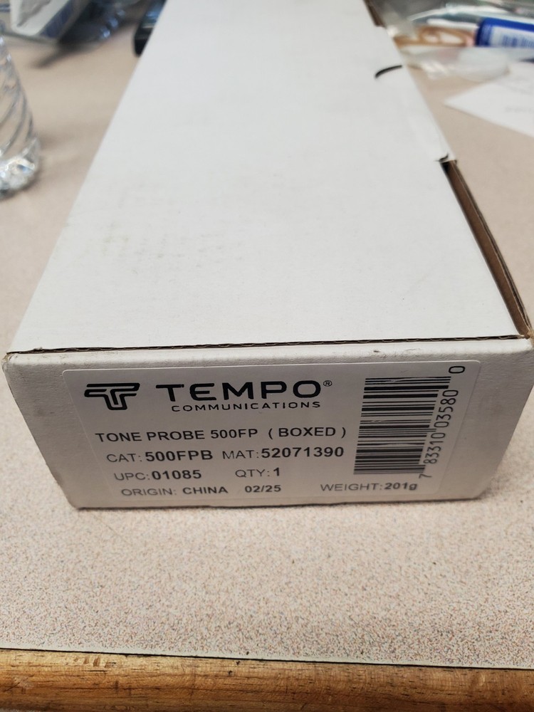 Tempo 500FPB Tone Probe, boxed
