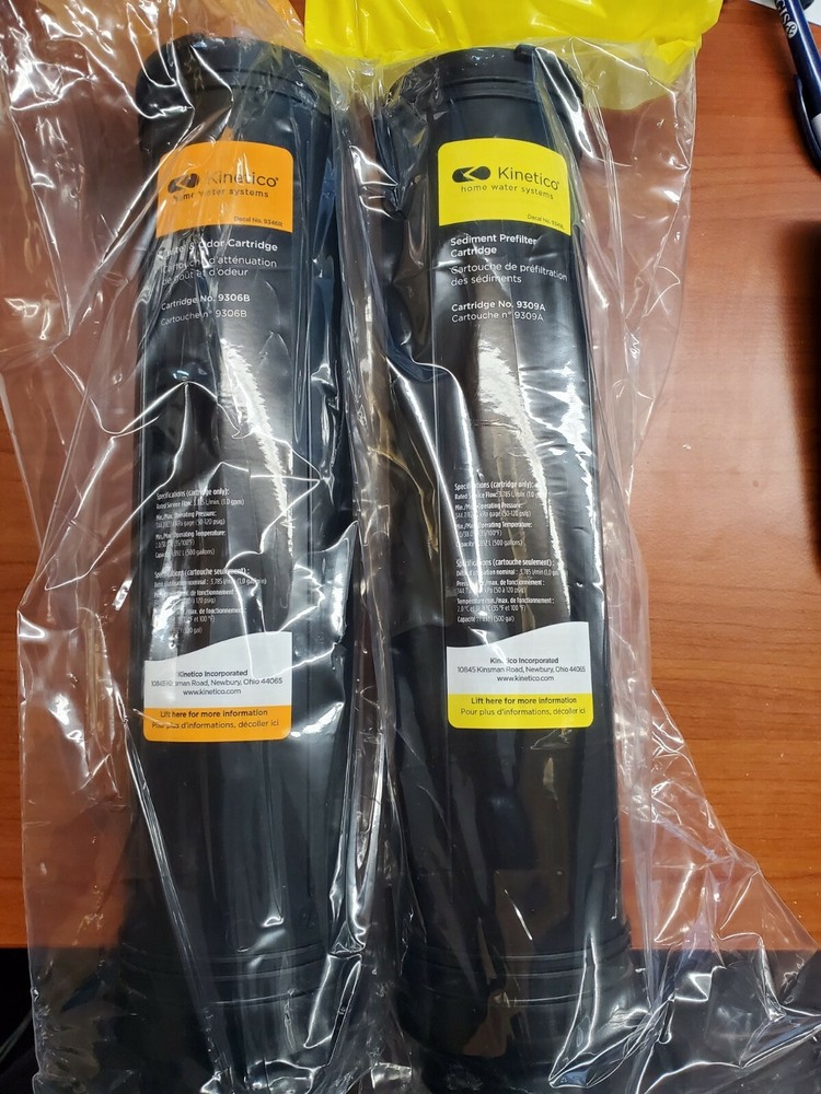 Sealed Kinetico Filters 9306 9306B & 9309 9309A GENUINE K5