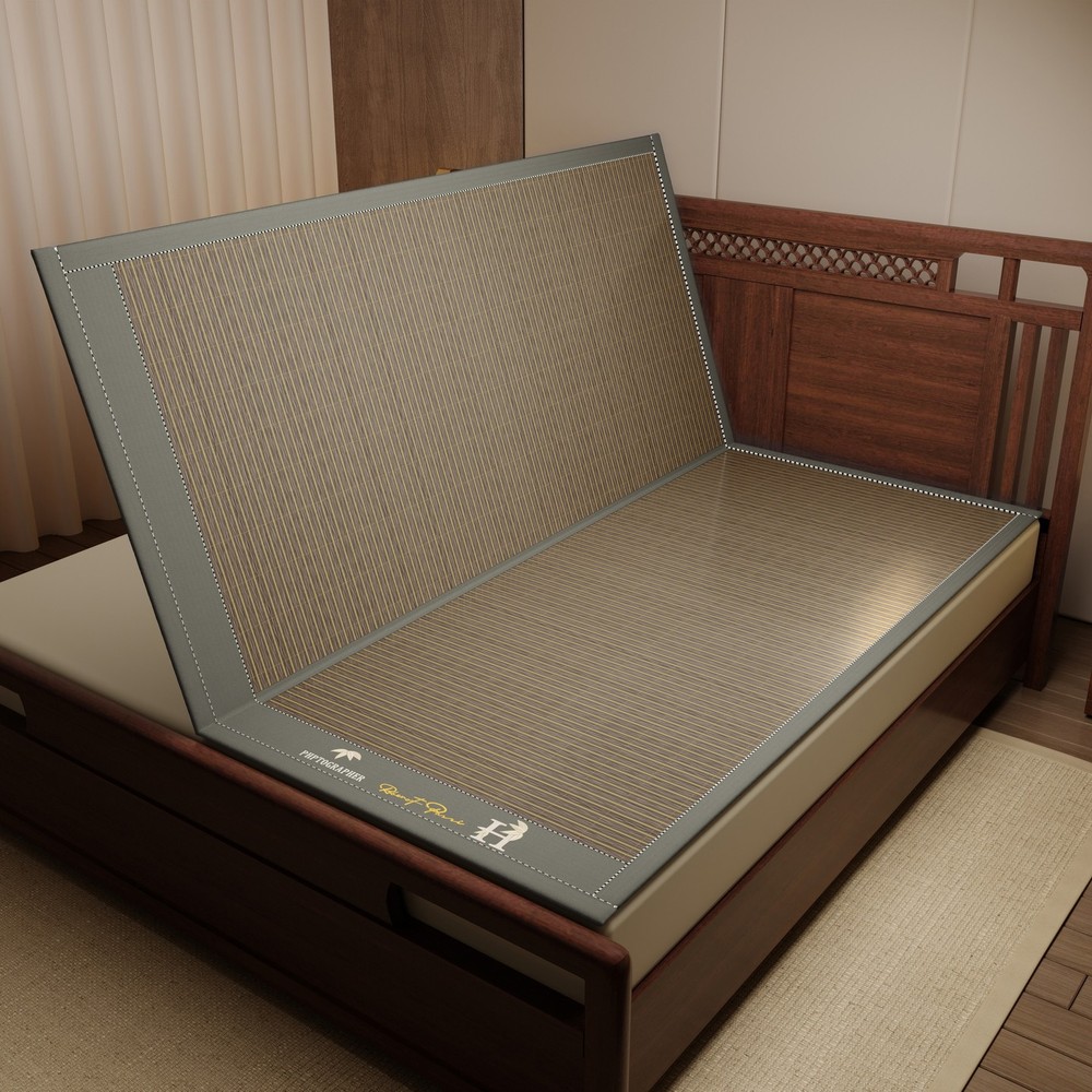 Bamboo Mat 2026 Summer Sleeping Mat Cooling Bed Mat Folding Multi Size 凉席 光滑竹席 棕
