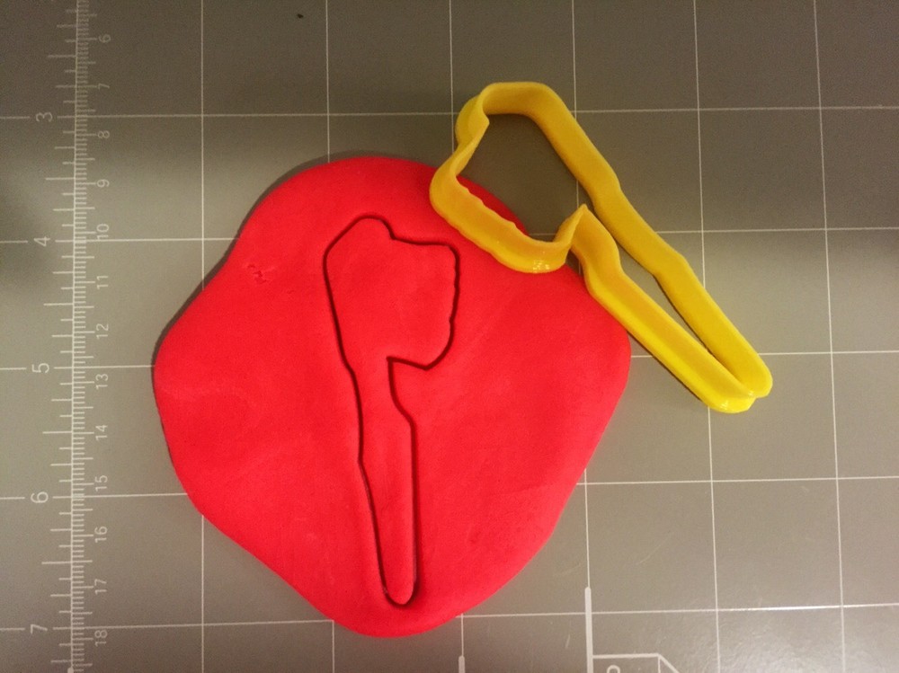 Toothbrush Cookie Cutter