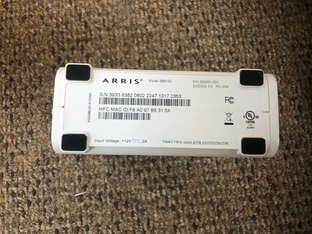 Arris surfboard docsis 3.0 Cable Modem SB6183