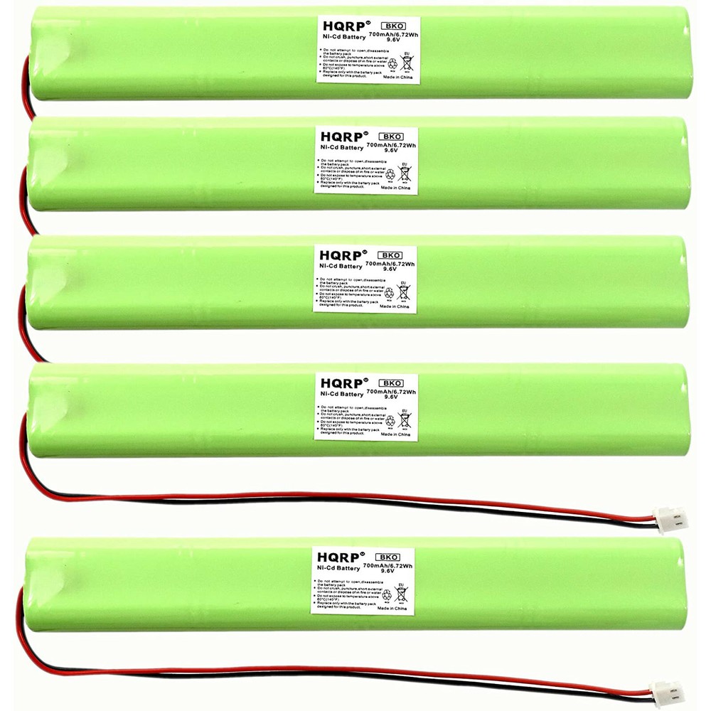 5-Pack Emergency Exit Light Battery for Lithonia ELB-B003 ELB-B004 BAT9.6V700