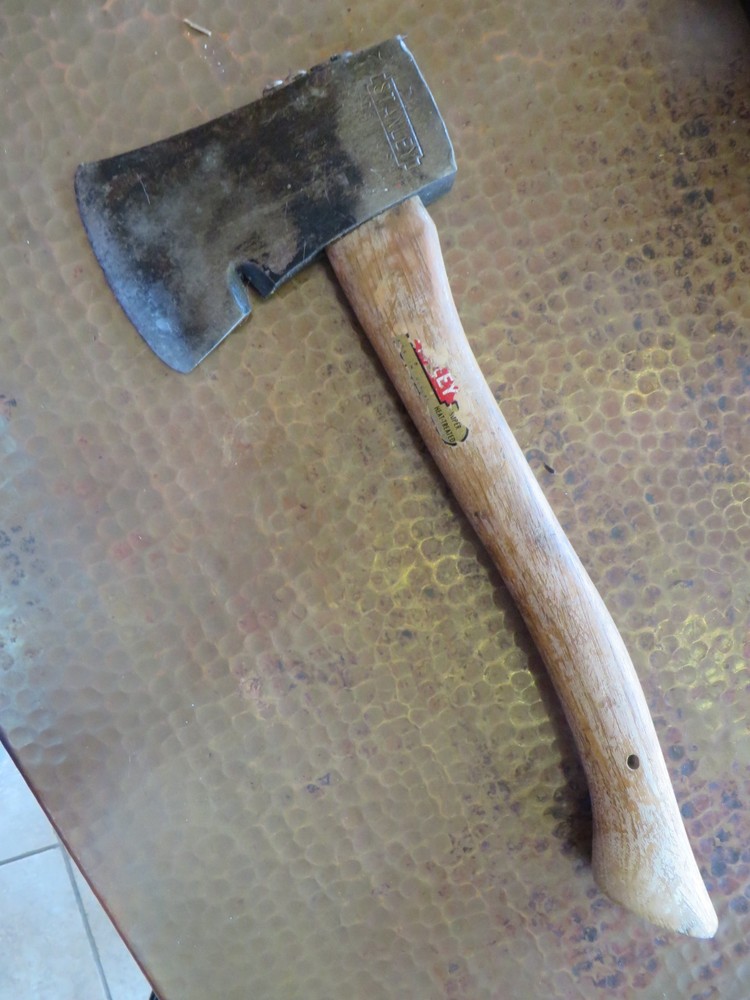 STANLEY CAMP HATCHET With SHEATH