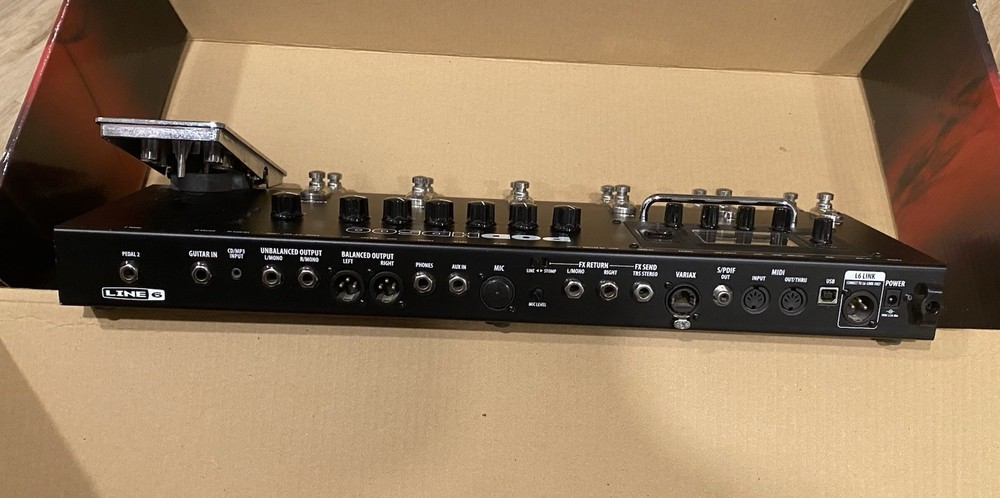 Line 6 POD HD500 Guitar Multi-Effects Processor Amp Simulator Operation Tested