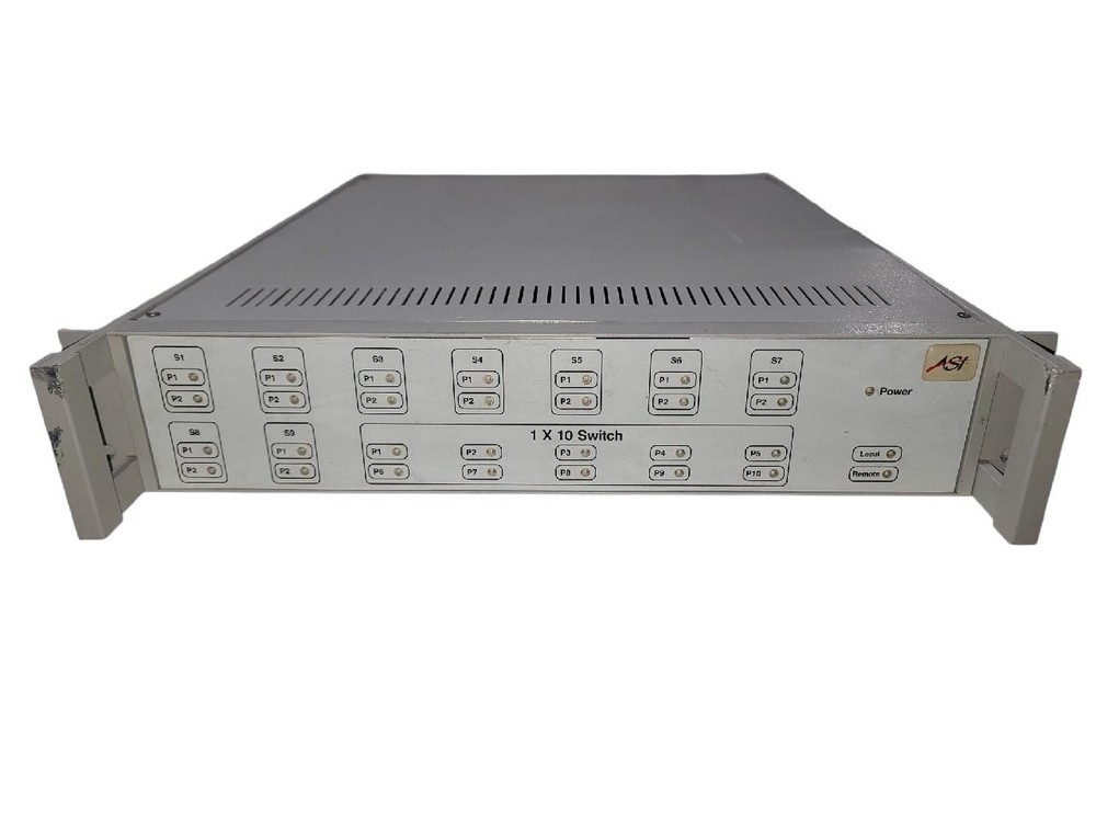 ASI (1 X 10 Switch) Switch Interface Panel P/N: 02-08-9001