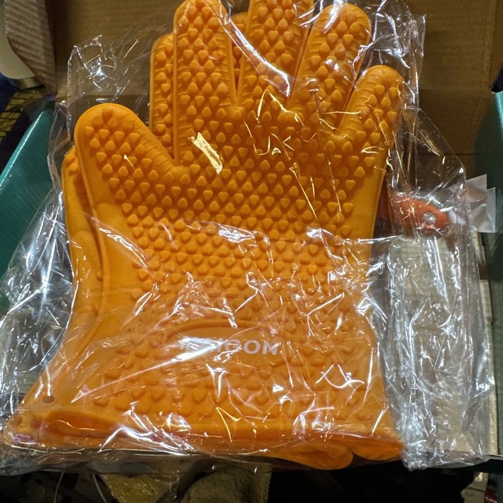 Premium BBQ Silicone Glove set
