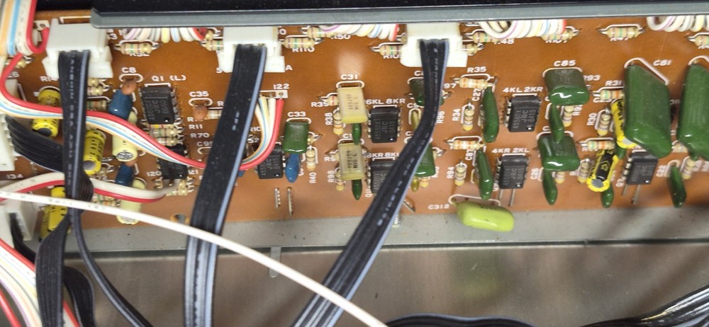 onkyo integra eq-35 Equalizer - Powers On - Missing Slider Knobs - As Is Read