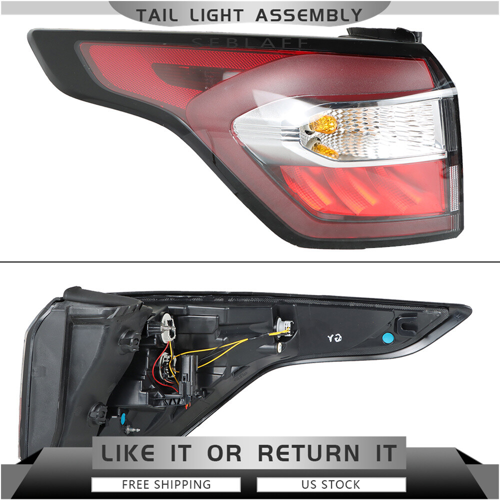 For 2017-2019 Ford Escape Kuga Left Side Outer Tail Light Brake Lamp Assembly